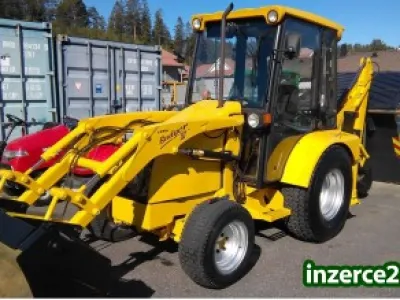 Traktorbagr Lewis Badger III3 Jcb - plně funkční