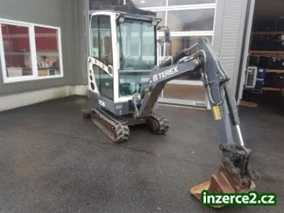 Minibagr Terex TC16 -výborný stav