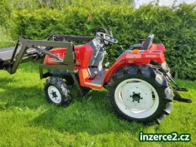 Malotraktor Mitsubishi MIO8TT- velmi dobrý stav