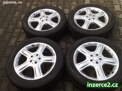 Mercedes ML 4 x pneu a alu ráfky
