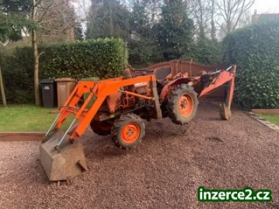 Traktor Kubota 71B0 .0 + kompletní čelní nakladač