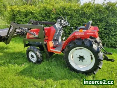 Malotraktor Mitsubishi MIO8TT- velmi dobrý stav